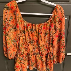 Gianni Bini floral top